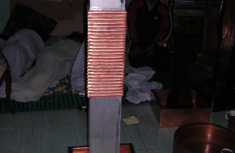 air mancur box dekoratif garis horizontal