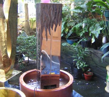 Air mancur box dekoratif lava