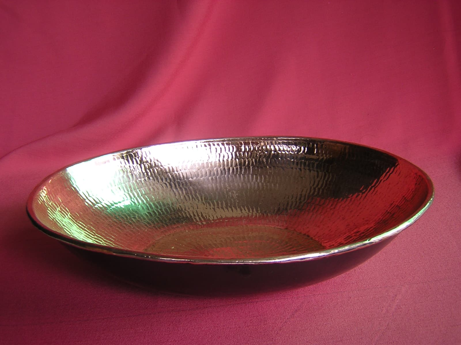 bowl semi ceper antik