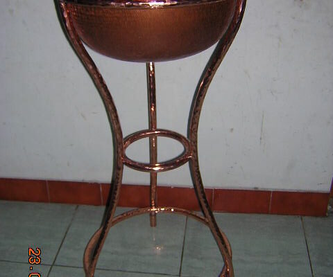 wastafel2-jd-wb001 Wastafel Tembaga Stand Antik