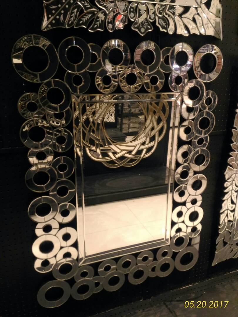 Cermin Persegi Panjang Frame Donat