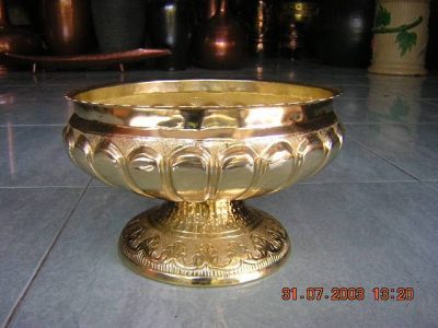 Mangkok Bokor Tembaga Antik