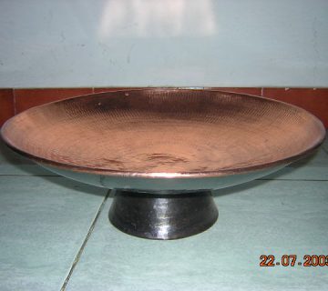 Piring Buah Tembaga Antik