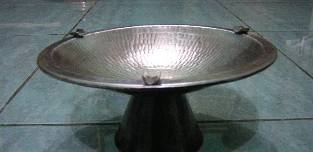 Piring Saji Tembaga Mini