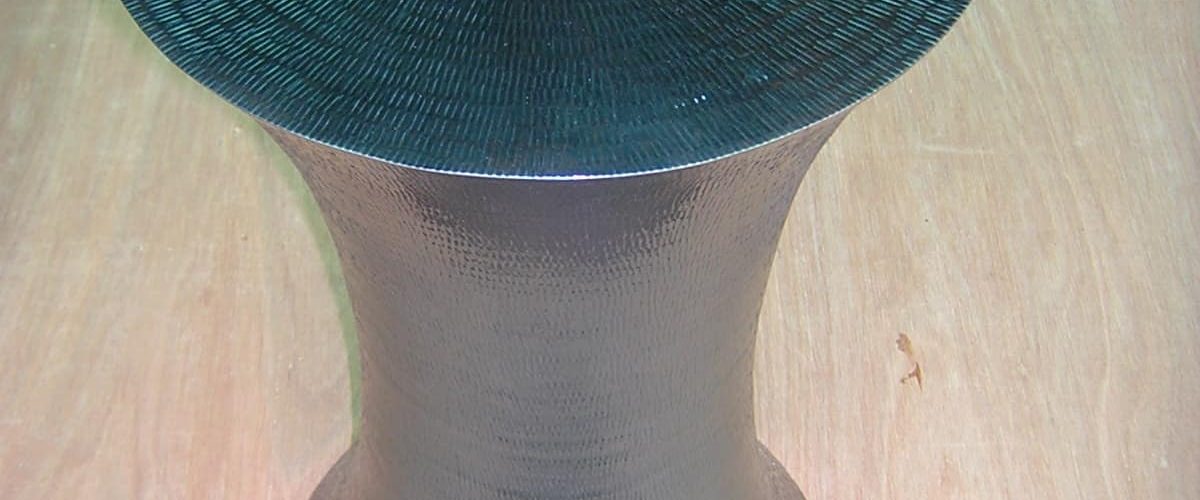 Meja Pot Tembaga Cacah