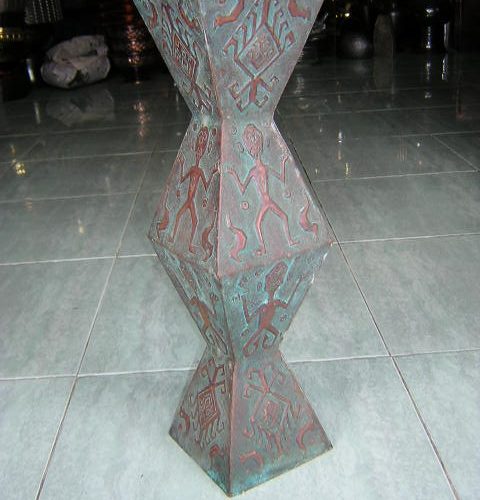 Vas Ornamental Etnik Suku